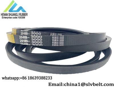 China Type HB Joint Length 57''-197'' Angle 40℃ Banded V Belt for sale