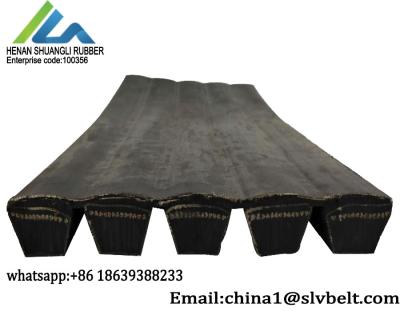 China Type HD Joint Length 197''--394'' Angle 40℃ Triangle V Belt for sale