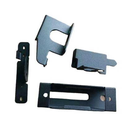 China Steel Black Air Conditioner Accessories Bracket Hardware for sale