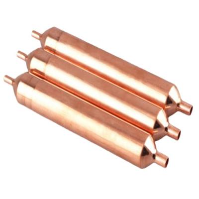 China Refrigeration Copper Filter Dryer Two Way Air Conditioner Dryer Filter 130mm for sale