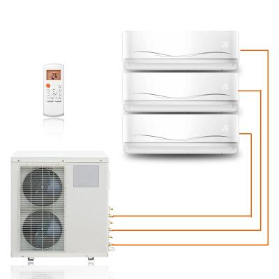 China Tipo de aquecimento refrigerando multi condicionador de ar de unidade R410A 230V fixado na parede à venda