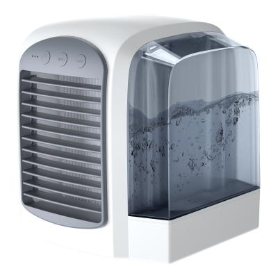 China Personal Space Mini Desktop Air Conditioner 380ml Usb DC5V quiet for sale