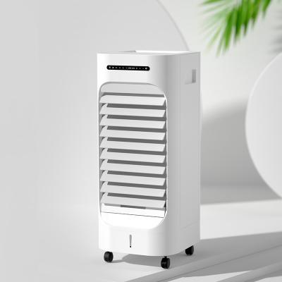 China Fan Evaporative Mobile Air Cooler 220V Personal Mini Ac Machine With caster for sale