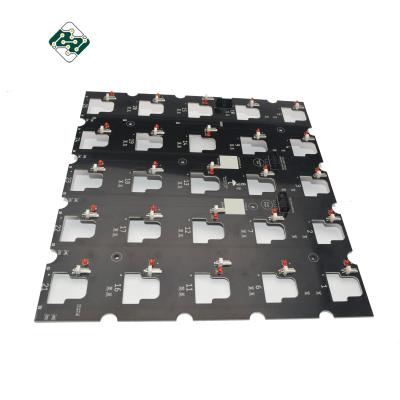 China Fast 94v0 FR4 Prototype PCB Assembly Black Color Multi Function for sale