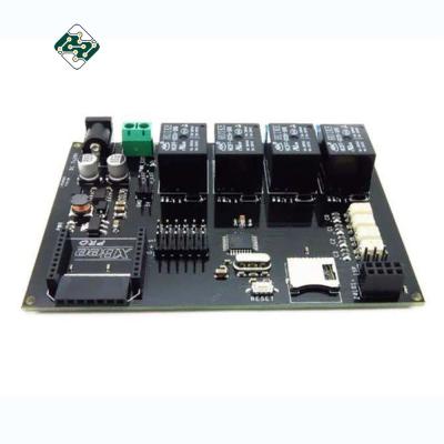 Cina White Silkscreen PCBA Circuit Board 52 Layer Multilayer Design in vendita