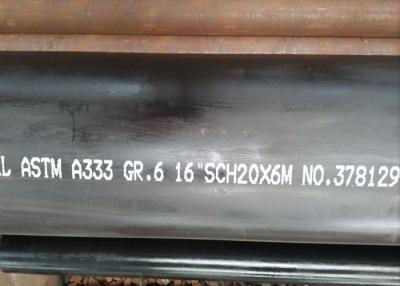 China ASTM A333 GR.6 seamless and welded steel pipe for low-temperature service for sale