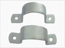 China Galvanized steel pipe clamp.U type pipe clamp for sale