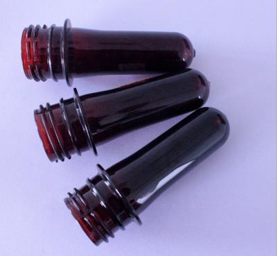 China brown color bottle PET preform neck 28mm 30mm for sale