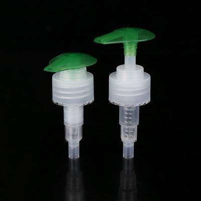 China Output 2ml for lotion pump with brown ribbed closure 28/410 for sale
