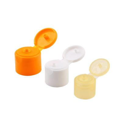 China 28mm snap oval plastic flip cap for shampoo bottle for sale