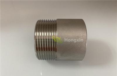 China ASTM A733 Black coated steel pipe nipples seamless pipe thread nipples en venta
