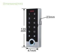 China Mini Size Keypad Fingerprint Access Control Cheap Fingerprint RFID Reader JS-TF2 In capacity of 300 fingerprints  for sale