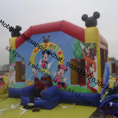 China bouncer house   disney inflatable for sale