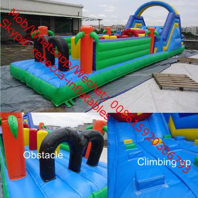 China inflatable bouncer trampoline ,inflatable obstacle course inflatable obstacle for sale com for sale