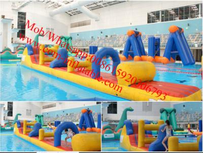 China inflatable floating island inflatable floating water park Junior Splash inflatable for sale