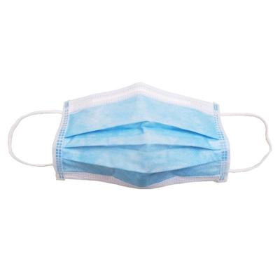 China 3Ply Disposable nonwoven  Face Masks with Melt-blown fabric  disposable Protective Face Mask for sale