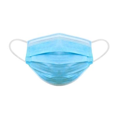 China Disposable Protective Face Mask , Eco Friendly Non Woven Fabric Face Mask 17.5cm*9.5mm for sale