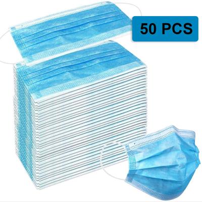 China EarLoop Protective Face Mask NonWoven Fabrics Doctor Mouth Mask for sale