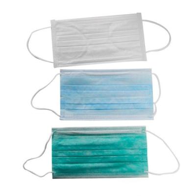 China Antiviral Earloop Disposable Face Mask 17.5*9.5cm  Non Woven   Mask for sale
