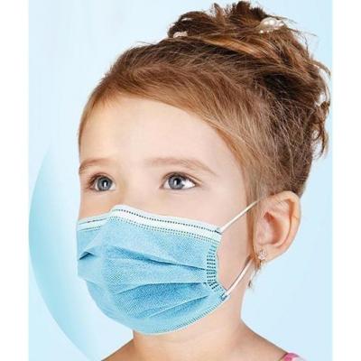 China  disposable protective face mask  Elastic Earloop Kids Face Mask 14x9.5cm for sale