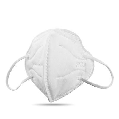 China Foldable FFP2 NR KN95 Mask , OEM Non Woven KN95 Civil Mask for sale