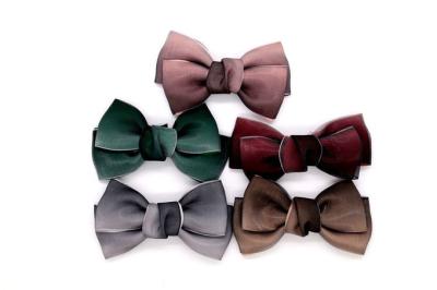 China Custom Shoelace Bow Tie , Handmade Bow Tie Shoelaces For Ladies for sale