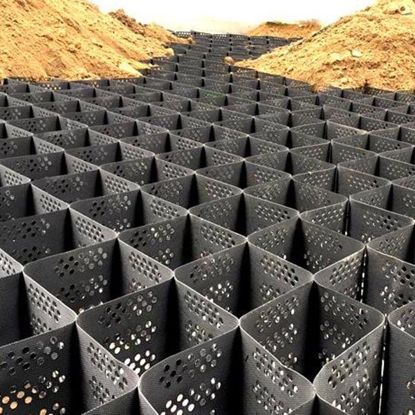 Quality CE ISO Certified Geocell for Gravel Stabilization in Earthwork Applications 100-445 for sale