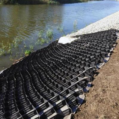 China 150mm HDPE Geocell for Shallow Riverway Textured Surface and Traditional Design Style for sale