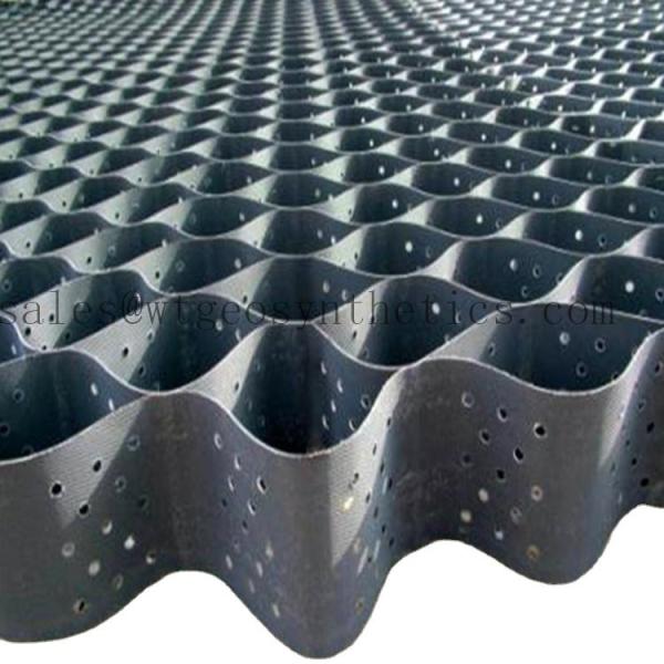 Quality HDPE Geocell Erosion Control Core Gravel Stabilization Grid for Ground for sale