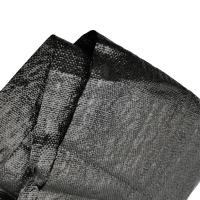 Quality Customized Length 130GSM 170GSM Black PP Woven Fabric Geotextile with CE for sale