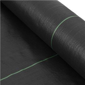 Quality Customized Length 130GSM 170GSM Black PP Woven Fabric Geotextile with CE for sale