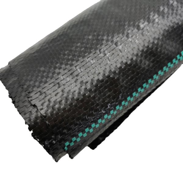 Quality Customized Length 130GSM 170GSM Black PP Woven Fabric Geotextile with CE for sale