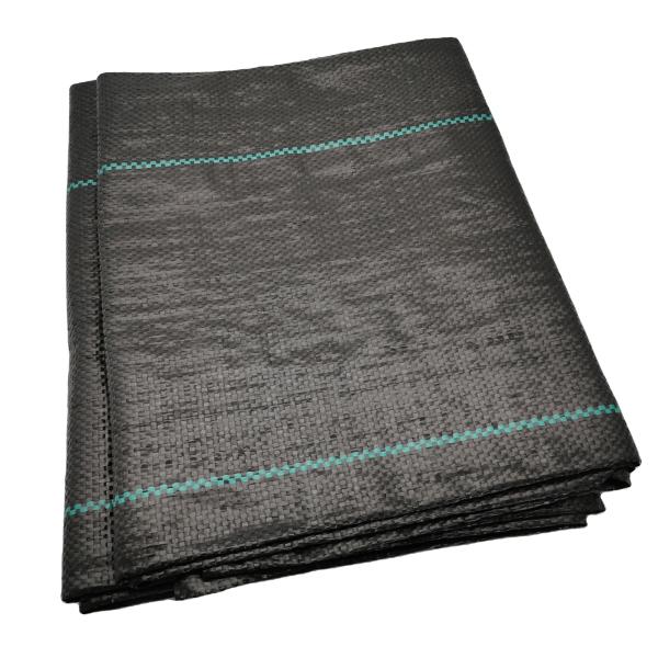 Quality Customized Length 130GSM 170GSM Black PP Woven Fabric Geotextile with CE for sale