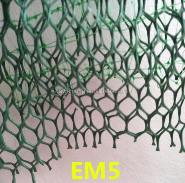 Quality EM2 EM3 EM4 Plastic HDPE Geomat For Road Construction 30m Length Onsite for sale