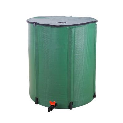 China Collapsible Rain Barrel for Portable Rainwater Collection in Outdoor Water Storage for sale