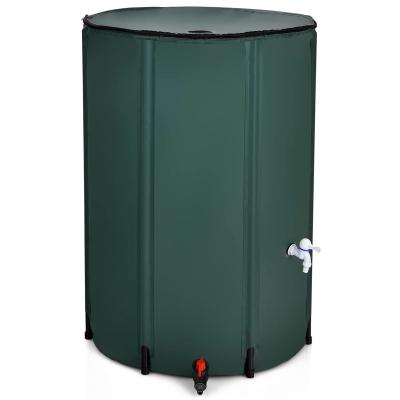 China Garden Collapsible Water Tank 100 Gallon Capacity Eco-friendly and Rain Barrel Spigot for sale