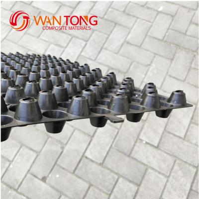 China 2m-3m Width HDPE Drainage Board Cell for Eco-friendly Construction at Affordable for sale