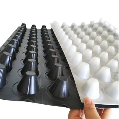 China Earthwork Products 8mm HDPE Dimple Drainage Board With ISO9001 Certification for sale
