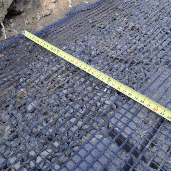 Quality 50kn Biaxial Fiberglass Composite Geogrids for Global Sale in Asphalt Reinforcem for sale