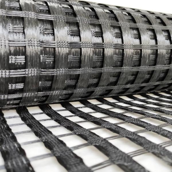 Quality Chinese Design Fiberglass Geogrid for Reinforcing Asphalt Layer in Road for sale