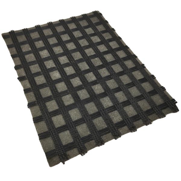 Quality 50/50kn Fiberglass Geogrid Composite Nonwoven Geotextile for Reinforcement for sale