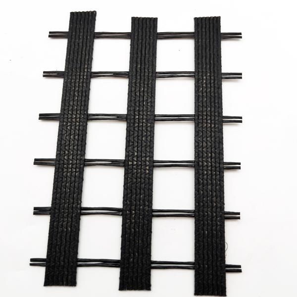 Quality Basal Embankments Soil Slope Walls Reinforcement High Strength Polyester Geogrid for sale