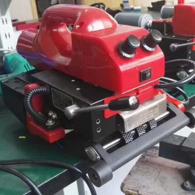 China Versatile and 0.85kW Red Black HDPE Membrane Welder for Plastic Geomembrane Welding for sale
