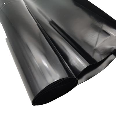 China Black HDPE Geomembrane for Fish Dam Pond Liner in Chinese Design Style and 0.1-4mm for sale
