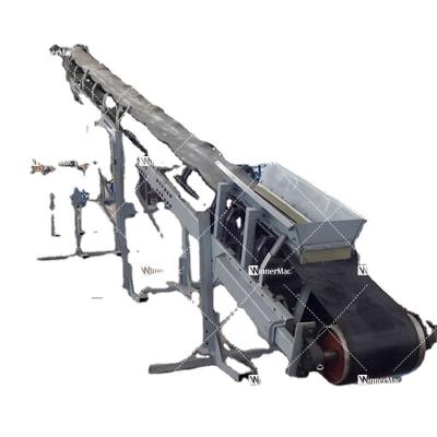 China Customized Mining Stone Crusher Machine Rubber Belt Conveyor for sale