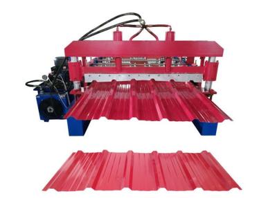 China Automatic trapezoidal Iron Steel Roofing Sheet Metal Roll Forming Machines for philippines for sale