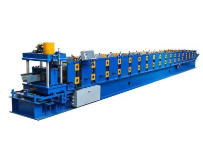 China Galvanized and Aluminium metal Gutter roll forming Machine with customized designs for sale