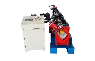 China 440v Construction Materials Door Frame Roll Forming Machine Cold Hydraulic Cutting for sale