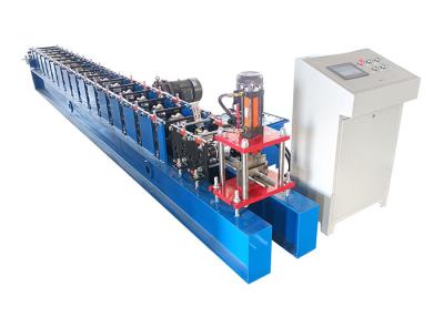 China Galvanized Steel Plate Roller Shutter Door Frame Roll Forming Machine Automatic for sale