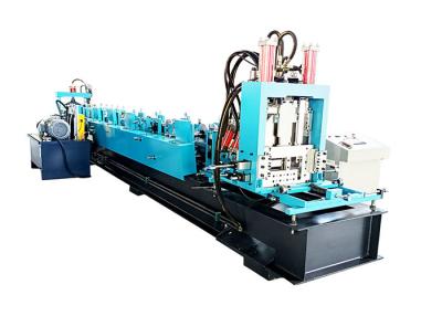 China Quickly Change Steel Frame 3mm Purlin Machine For Channel Punch Holes C Z Automatic for sale